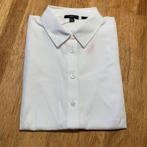 Talbots women’s sleeveless button down shirt